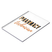 CPHT Leopard Print Pharmacy Technology Notizblock (Linke Seite)