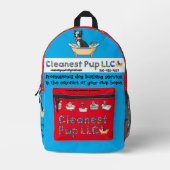 CPLLC BEDRUCKTER RUCKSACK (Vorderseite)