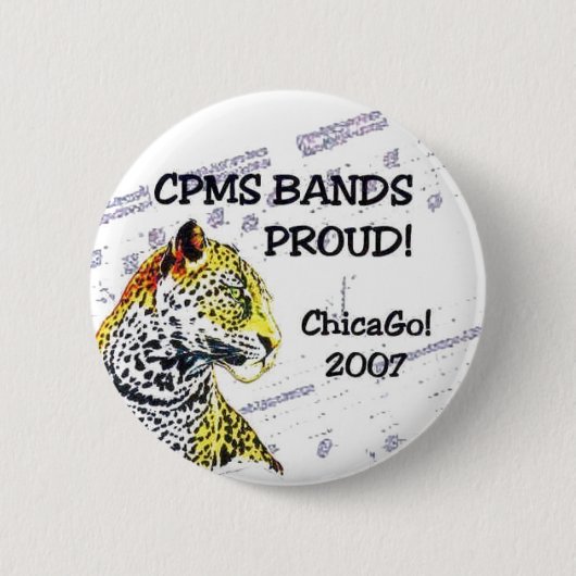 CPMS versieht stolzes mit einem Band! Chicago! Button (Vorderseite)