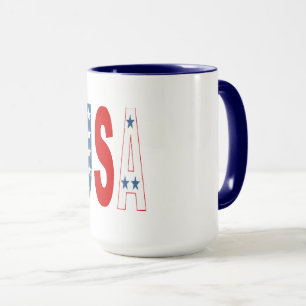 Cpnbo Tasse Blue USA