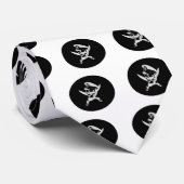 Cpo-Schädel Krawatte (Gerollt)