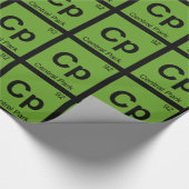 CPP - Central Park New York City Chemistry Symbol Geschenkpapier (Ecke)