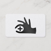 CPR - AHA Instructor QR Visitenkarte (Vorderseite)