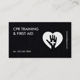 CPR-Instruktor für Gesundheit und Sicherheit Visitenkarte