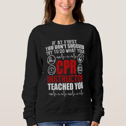 CPR-Lehrer Sweatshirt (Vorderseite)