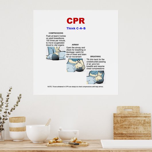 CPR - Poster (Küche)