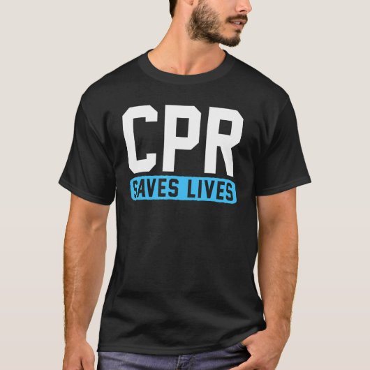 Cpr Rette Leben T-Shirt (Vorderseite)