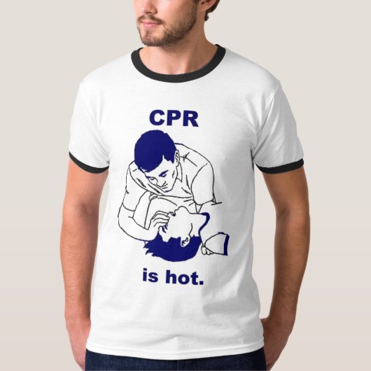 CPR-sein-Heiß T-Shirt (Vorderseite)