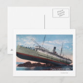 CPR SS Princess May WreckSentinel Island, AK Postkarte (Vorne/Hinten)