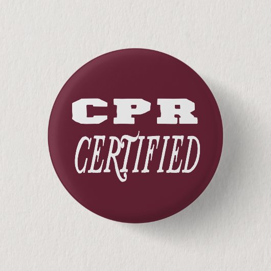 cpr-zertifiziertes Geschenk Button (Vorderseite)