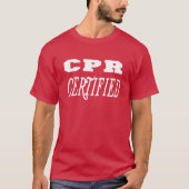 cpr-zertifiziertes Geschenk T-Shirt (Vorderseite)