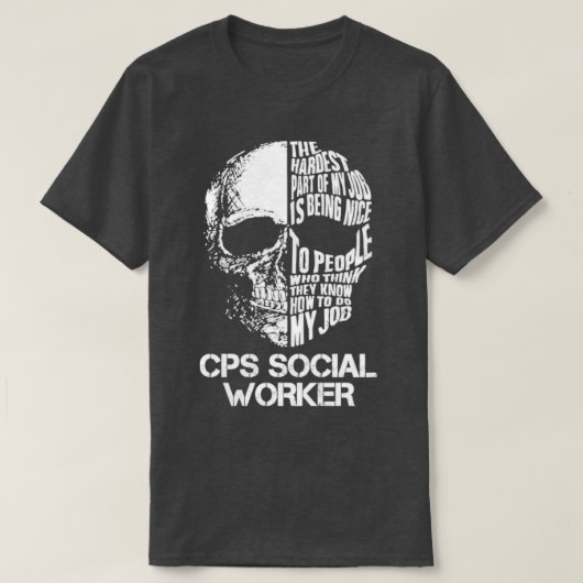 CPS Sozialarbeiter T-Shirt (Design vorne)