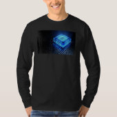 Cpu Gamer Nerd Computer Chip Computer Scientist PC T-Shirt (Vorderseite)