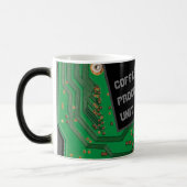 CPU - Kaffeebearbeitungseinheit lustige Tasse (Links)