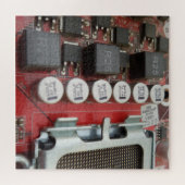 CPU Socket and Circuit Jigsaw Puzzle,676 Stk. Puzzle (Horizontal)