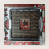 CPU Socket Jigsaw Puzzle,676 Stk. Puzzle (Horizontal)
