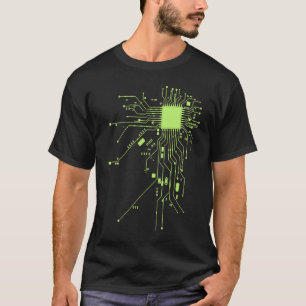 CPU-Technologie-Nerd-Computerchip- Informative Pro T-Shirt