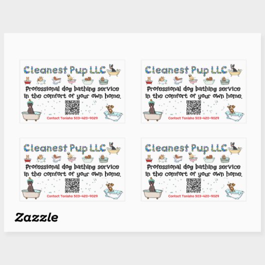 CPup-Aufkleber Rechteckiger Aufkleber (Blatt)