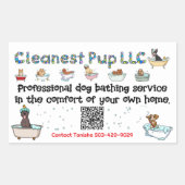 CPup-Aufkleber Rechteckiger Aufkleber (Vorderseite)