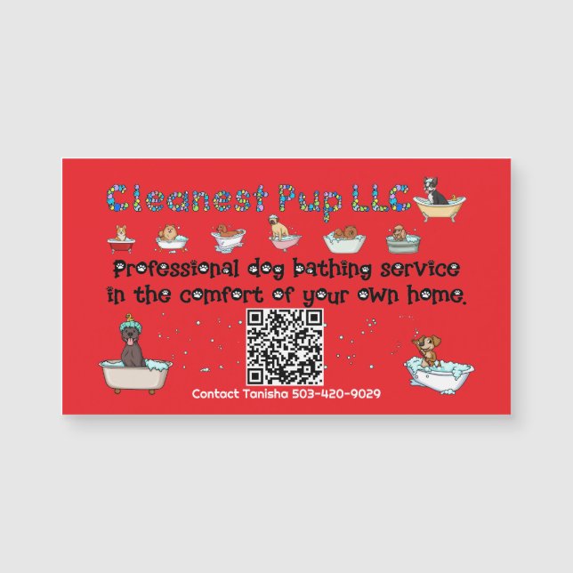 CPup LLC Magnet Card (Vorderseite)