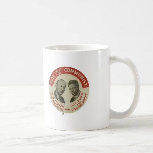 CPUSA fördern/Präsidentenwahl-Tasse des Ford-1932 Kaffeetasse (Rechts)