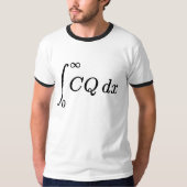 CQ DX Integraler Ham Radio T - Shirt (Vorderseite)