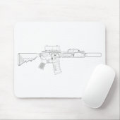 CQBR MK18 Mod 0 Mousepad (Mit Mouse)