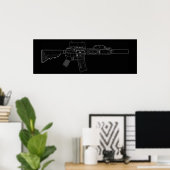 CQBR MK18 Mod 0 Poster (Heimbüro)