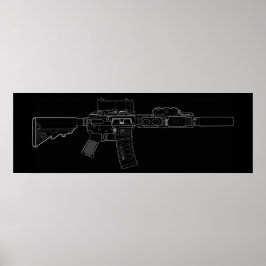 CQBR MK18 Mod 0 Poster