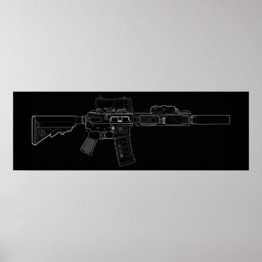 CQBR MK18 Mod 0 Poster (Vorne)