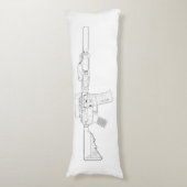 CQBR MK18 Mod 0 Seitenschläferkissen (Vorderseite Vertikal)