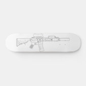 CQBR MK18 Mod 0 Skateboard (Horizontal)