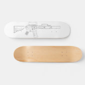 CQBR MK18 Mod 0 Skateboard (Horizontal)