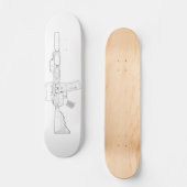 CQBR MK18 Mod 0 Skateboard (Vorderseite)