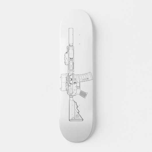 CQBR MK18 Mod 0 Skateboard (Vorne)