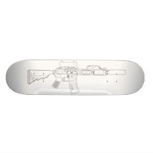 CQBR MK18 Mod 0 Skateboard