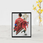 Cr7 4 Aufkleber Karte (Gelbe Blume)