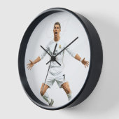 CR7 Cristiano Ronaldo - setze deine Initialen Uhr (Winkel)
