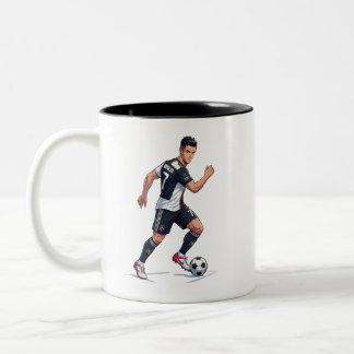 CR7 Fußballspieler Tasse – Cartoon Fußball