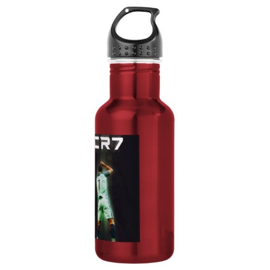 CR7-Wasserflasche Edelstahlflasche (Vorderseite)