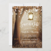 CR Code Rustic Country Wedding Save the Date (Vorderseite)