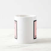 Cr - Crab Rangoon Funny Chemistry Element Symbol Kaffeetasse (Mittel)