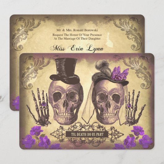 cr für Doug Einladung (Vorne/Hinten)