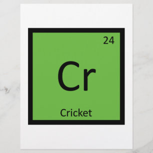 Cr - Kricket-Sportchemie Periodensystem