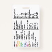 CR NamensAbzeichen Ausweis (Rückseite)