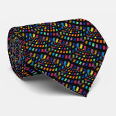 CRA SQUARES RECTANGLE PATTERS FARBIGE HINTERGRUND KRAWATTE (Gerollt)