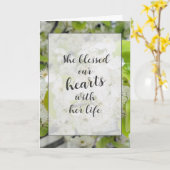 Crab Apple blüht Sympathiekarte Karte (Gelbe Blume)