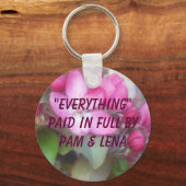 Crab Apple Design Schlüsselanhänger (Vorderseite)