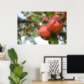 Crab Apple on Tree Poster (Heimbüro)