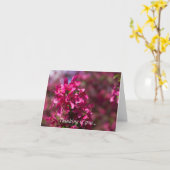 Crab Apple Schatten denken Sie an Sie Karte (Gelbe Blume)